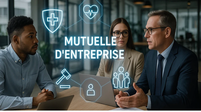 Mutuelle santé d’entreprise : réunion d’équipe