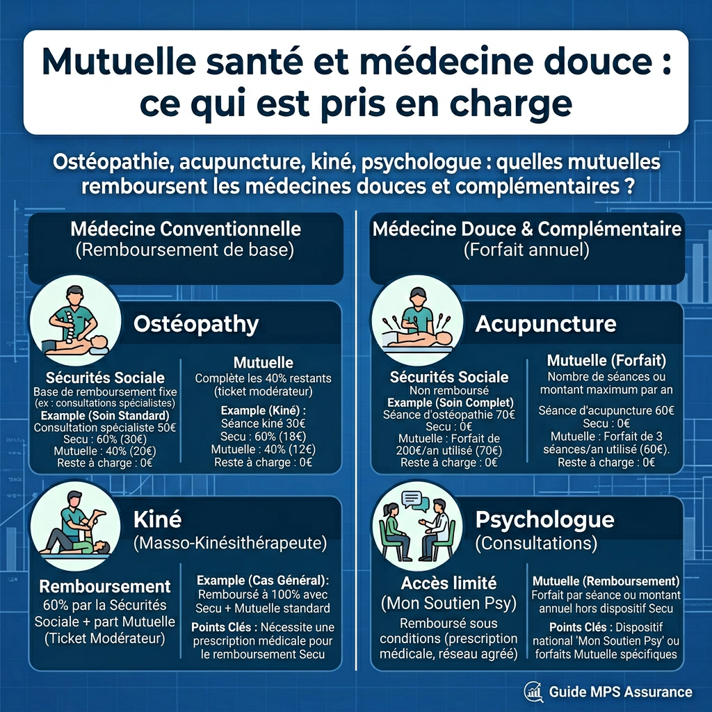 Mutuelle santé et médecine douce